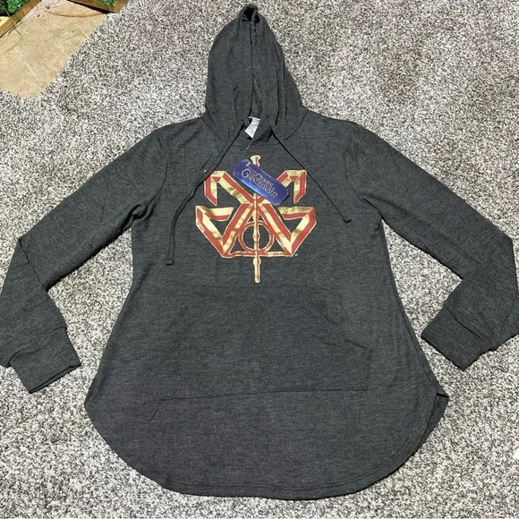 Women's HOODIE-Sweat Shirt -Fantastic Beast and The Crimes of Grindelwald NWT S - Picture 2 of 7